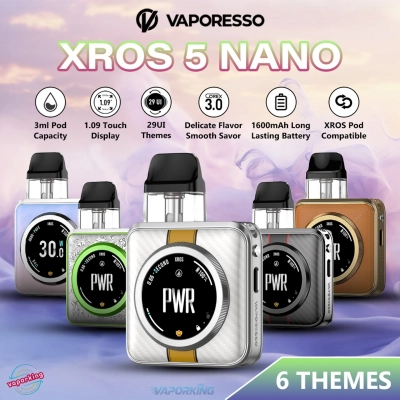 Vaporesso XROS 5 NANO 1500mAh (Damascus Pink)